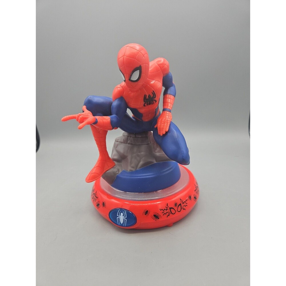 Marvel Spiderman Night Light 2022 Battery Operated Tested Working